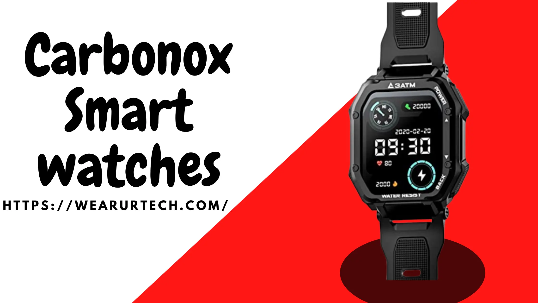 Carbonox Smart Watches: The Latest in Wearable Technology [2023]