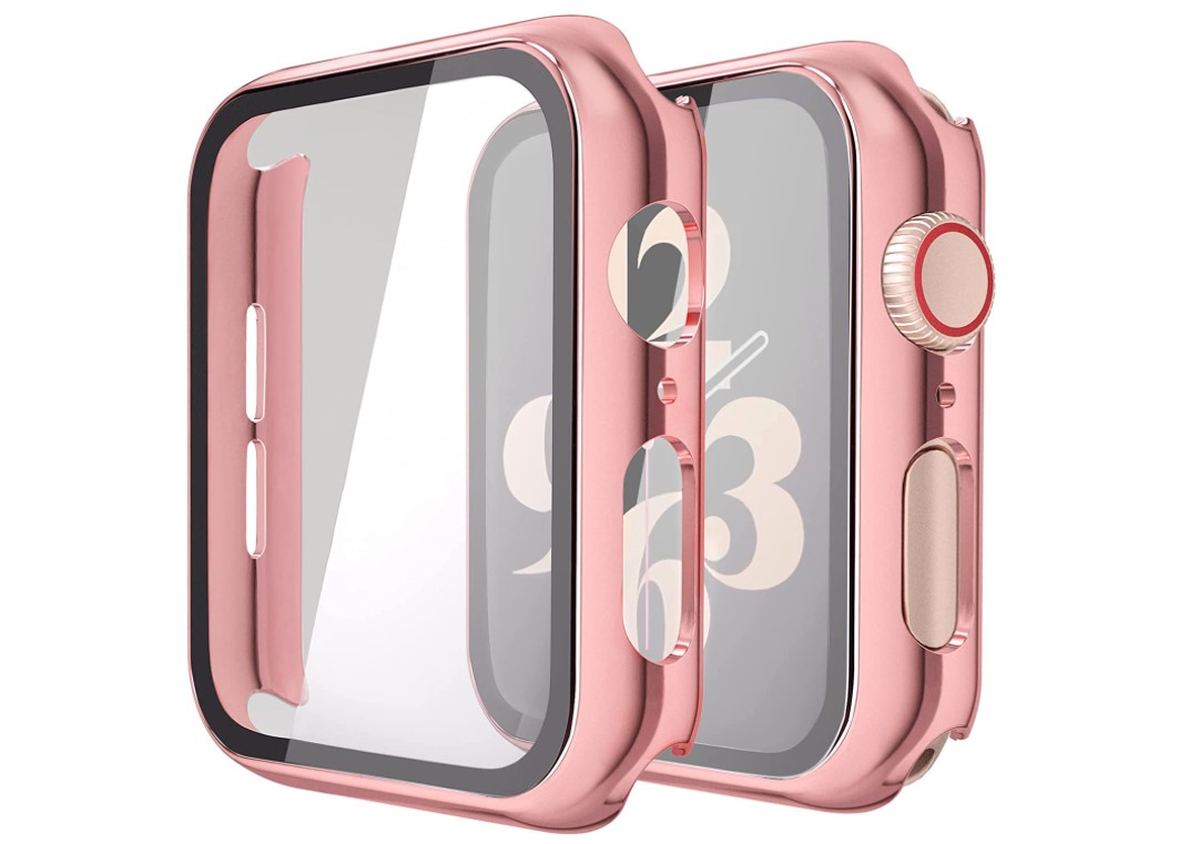 Tempered Glass Screen Protector Compatible with Apple Watch Series